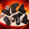 Comfortable home plush slippers for men and women, anti-slip and warm indoor shoes, thick-soled casual shoes for winter Application Scenario